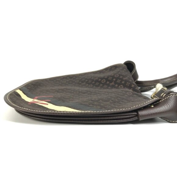 LOUIS VUITTON Brown Monogram Canvas Shoulder Bag - Picture 6 of 16